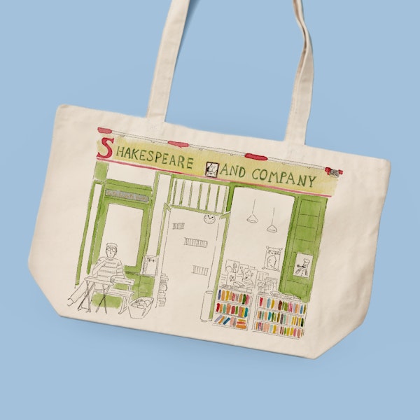 Librería Shakespeare - PARÍS - Shopping bag - Tintablanca